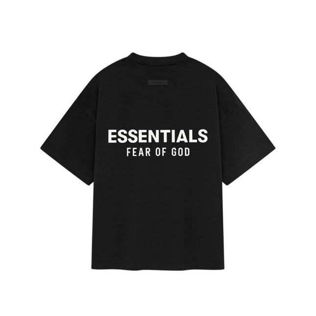 T-Shirt Fear of God Essentials Jersey Crewneck Black - Exclufy