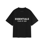 T-Shirt Fear of God Essentials Jersey Crewneck Black - Exclufy