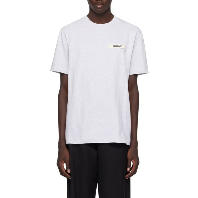 T-shirt Jacquemus Gros Grain Grey - Exclufy