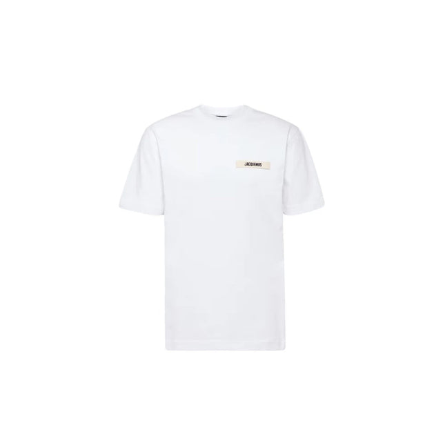 T-shirt Jacquemus Gros Grain White - Exclufy