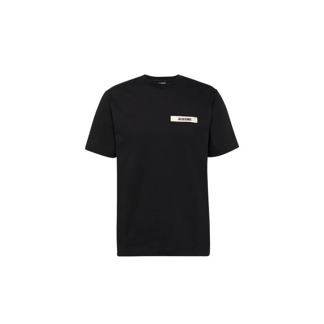 T-shirt Jacquemus Gros Grain Black - Exclufy