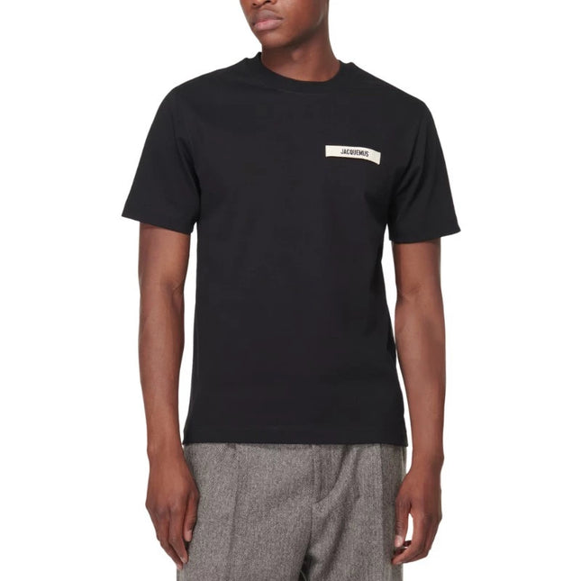 T-shirt Jacquemus Gros Grain Black - Exclufy