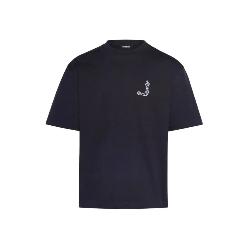 T-shirt Jacquemus Merù Navy Blue - Exclufy
