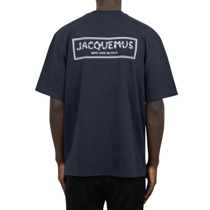 T-shirt Jacquemus Merù Navy Blue - Exclufy