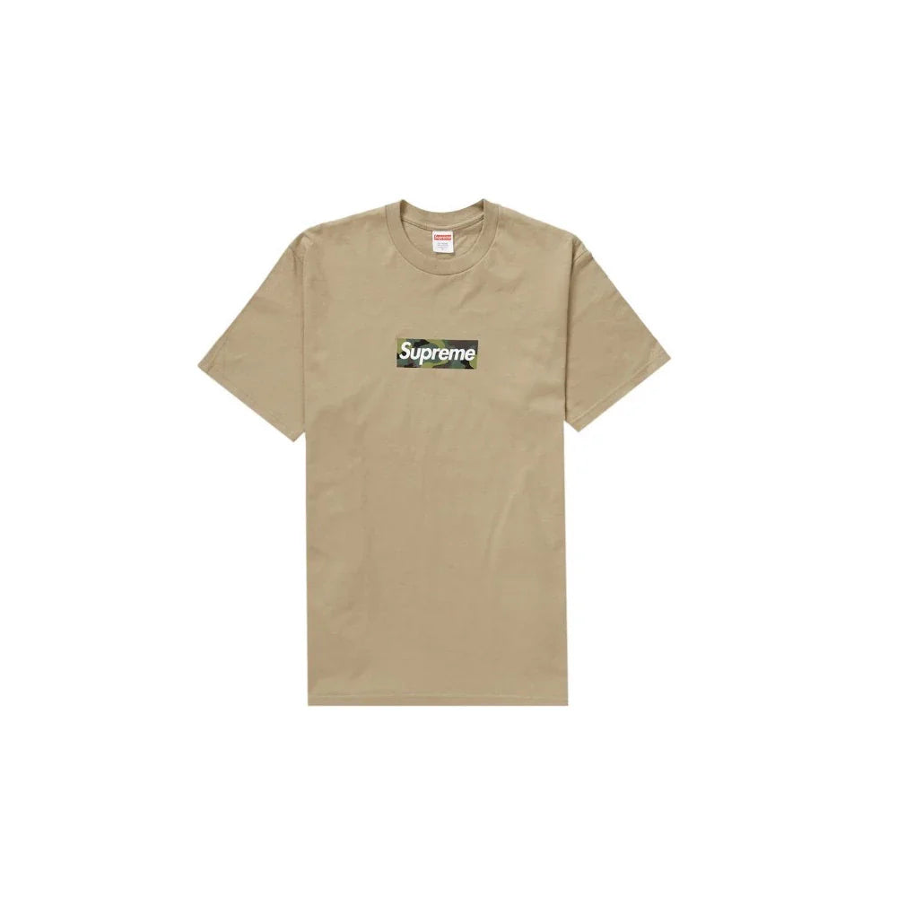 T-shirt Supreme Box Logo FW23 Khaki - Exclufy