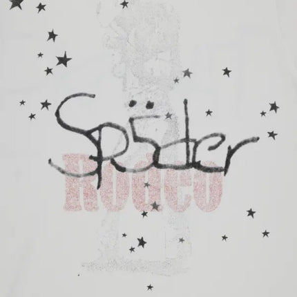 T-shirt Travis Scott Cactus Jack x Sp5der Days Before Rodeo II White - Exclufy