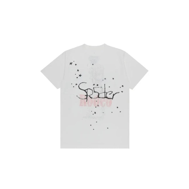 T-shirt Travis Scott Cactus Jack x Sp5der Days Before Rodeo II White - Exclufy