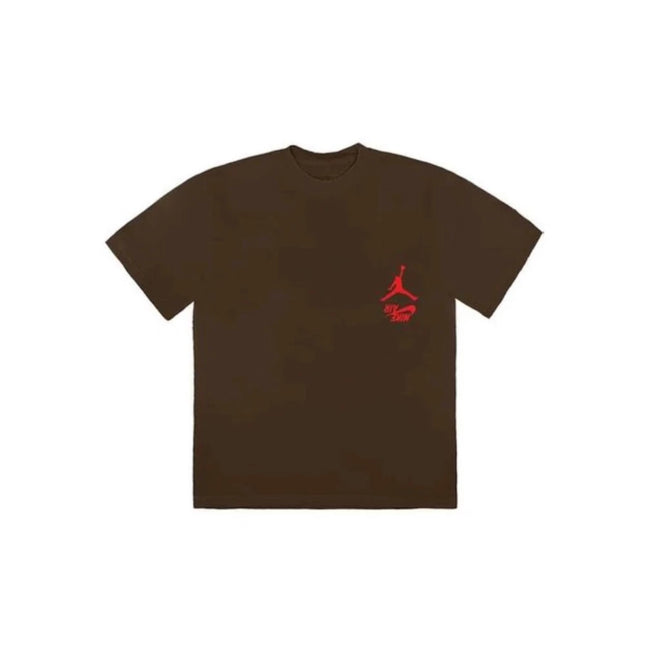 T-shirt Travis Scott Jordan Cactus Jack Highest Brown - Exclufy