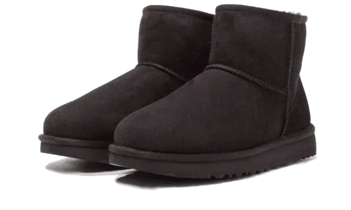 UGG Classic Mini II Boot Black - Exclufy