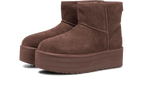 UGG Classic Mini Platform Boot Burnt Cedar - Exclufy
