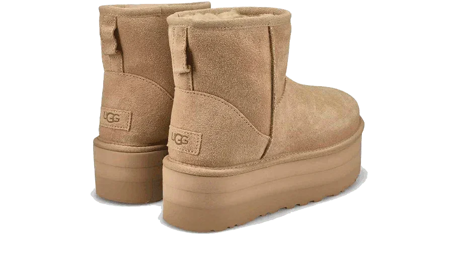 UGG Classic Mini Platform Boot Mustard Seed - Exclufy
