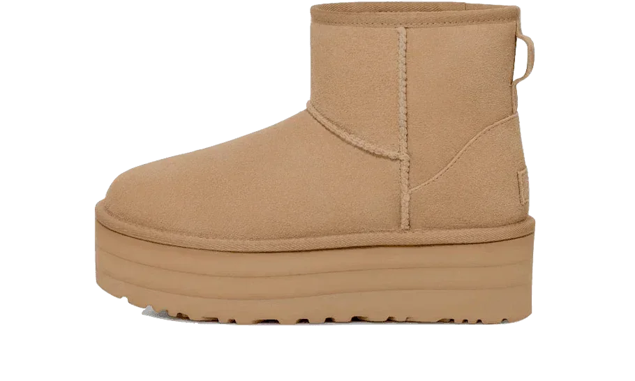 UGG Classic Mini Platform Boot Mustard Seed - Exclufy