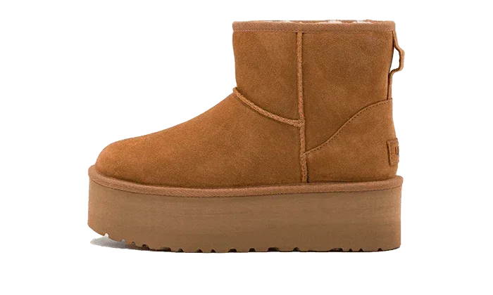UGG Classic Mini Platform Boot Chestnut - Exclufy