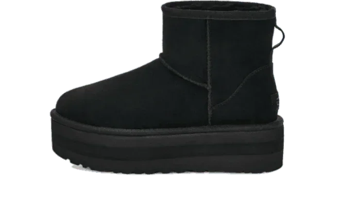 UGG Classic Mini Platform Boot Black - Exclufy