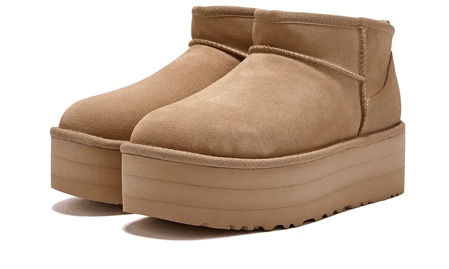 UGG Classic Ultra Mini Platform Boot Mustard Seed - Exclufy