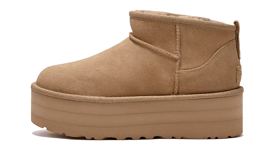 UGG Classic Ultra Mini Platform Boot Mustard Seed - Exclufy