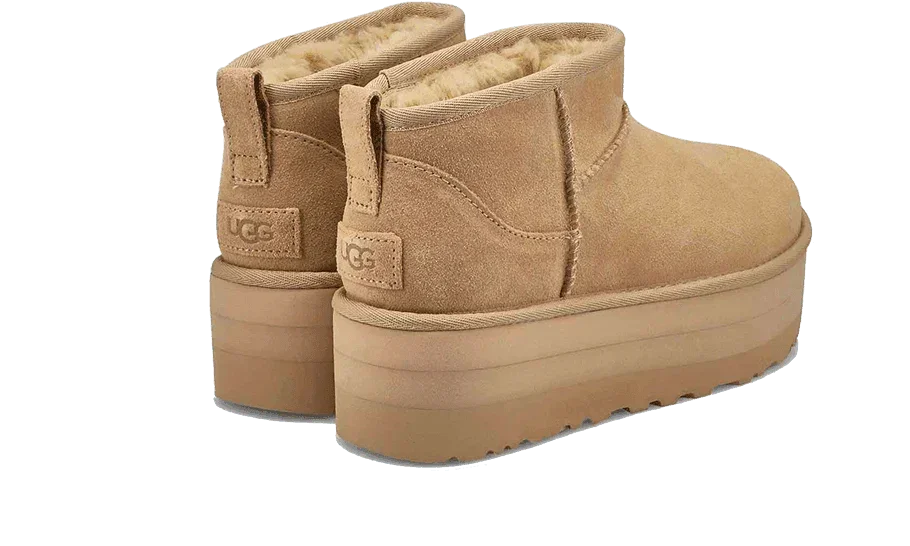 UGG Classic Ultra Mini Platform Boot Mustard Seed - Exclufy