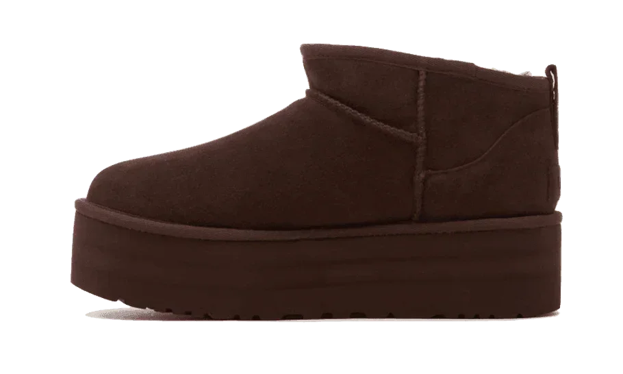 UGG Classic Ultra Mini Platform Burnt Cedar - Exclufy