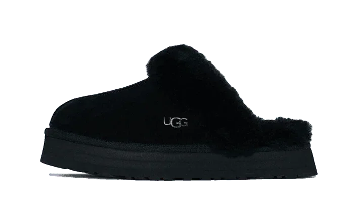 UGG Disquette Slipper Black - Exclufy