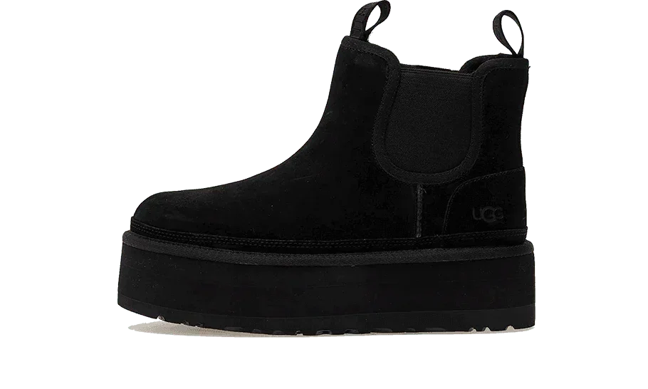 UGG Neumel Platform Chelsea Boot Black - Exclufy