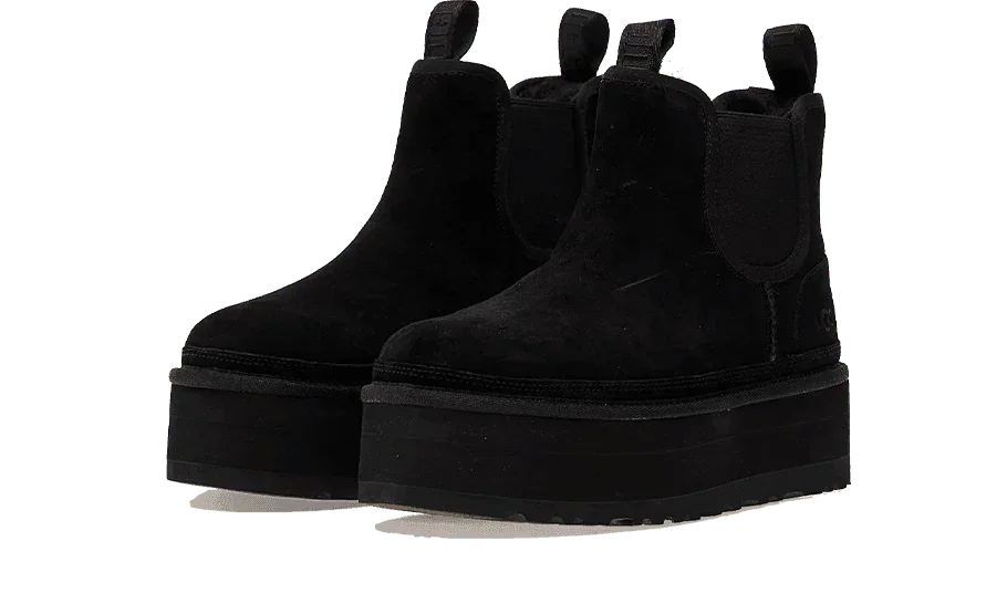 UGG Neumel Platform Chelsea Boot Black - Exclufy