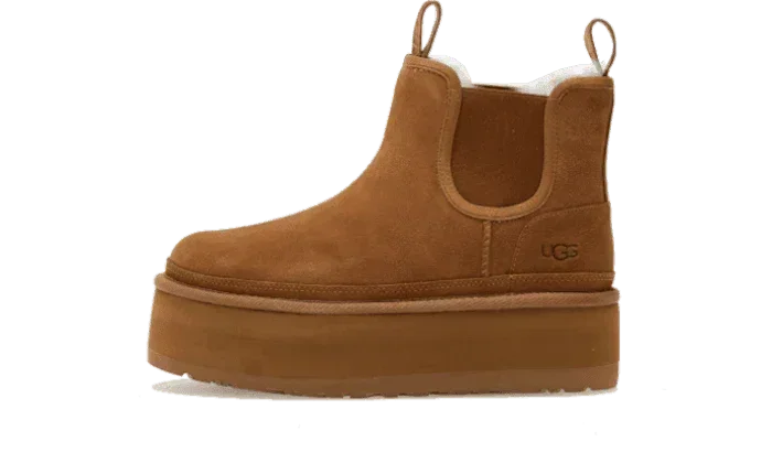 UGG Neumel Platform Chelsea Boot Chestnut - Exclufy