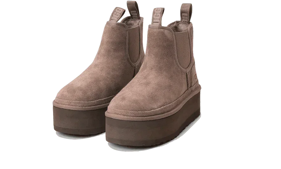 UGG Neumel Platform Chelsea Boot Smoke Plum - Exclufy