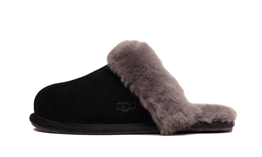UGG Scuffette II Slipper Black Grey - Exclufy