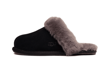 UGG Scuffette II Slipper Black Grey