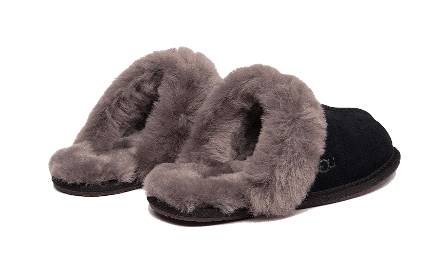 UGG Scuffette II Slipper Black Grey