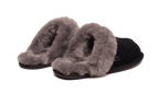 UGG Scuffette II Slipper Black Grey - Exclufy