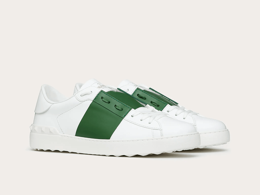 VALENTINO OPEN WHITE/GREEN - THE LIMITED CLUB