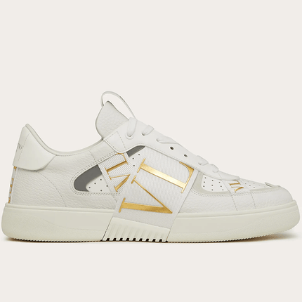 VALENTINO VL7N LOW-TOP WHITE/ANTIQUE BRASS - THE LIMITED CLUB