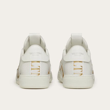 VALENTINO VL7N LOW-TOP WHITE/ANTIQUE BRASS - THE LIMITED CLUB