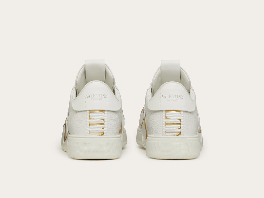 VALENTINO VL7N LOW-TOP WHITE/ANTIQUE BRASS - THE LIMITED CLUB