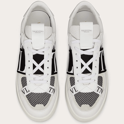 VALENTINO VL7N LOW-TOP WHITE/BLACK - THE LIMITED CLUB