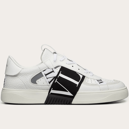 VALENTINO VL7N LOW-TOP WHITE/BLACK - THE LIMITED CLUB