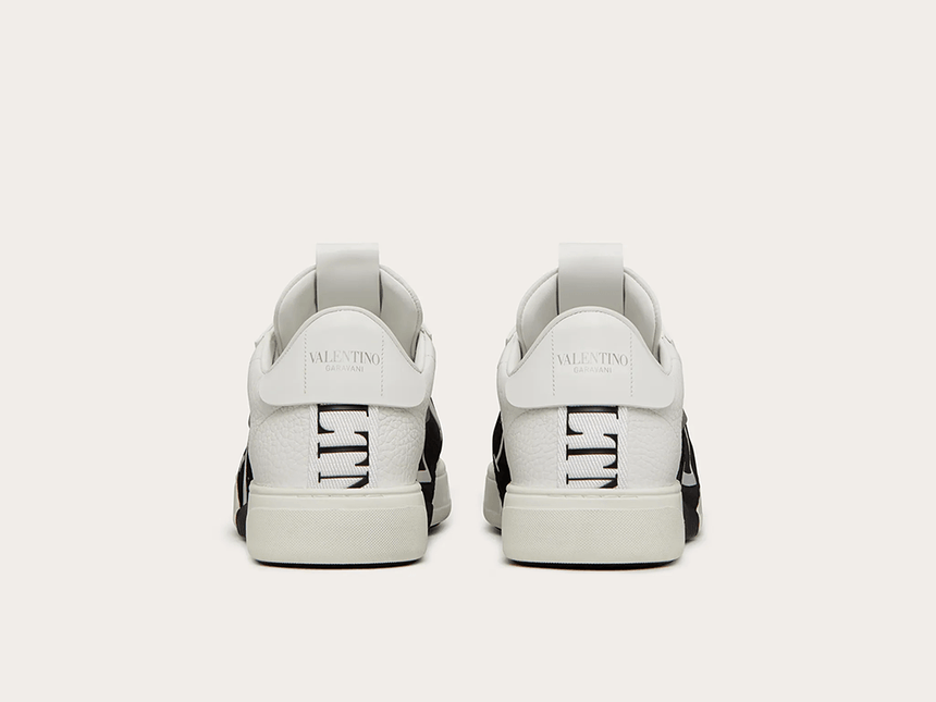 VALENTINO VL7N LOW-TOP WHITE/BLACK - THE LIMITED CLUB