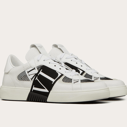 VALENTINO VL7N LOW-TOP WHITE/BLACK - THE LIMITED CLUB