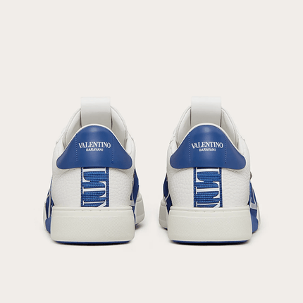 VALENTINO VL7N LOW-TOP WHITE/BLUE - THE LIMITED CLUB