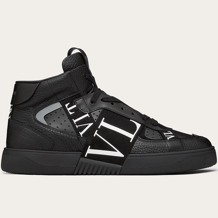 VALENTINO VL7N MID-TOP BLACK - THE LIMITED CLUB