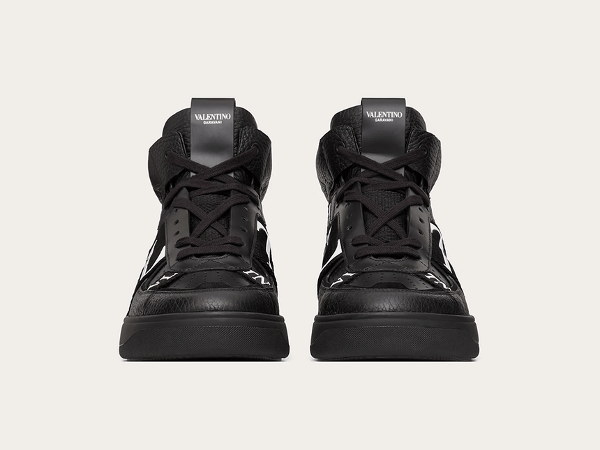 VALENTINO VL7N MID-TOP BLACK - THE LIMITED CLUB